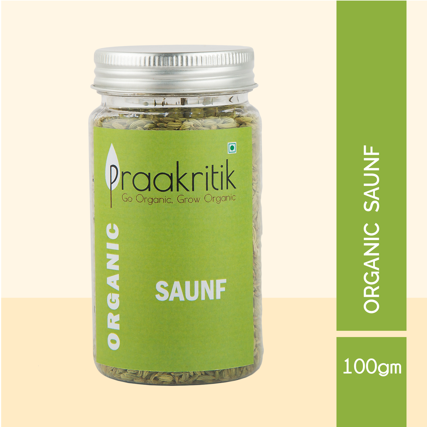 Organic Fennel Seeds | 100 G | Praakritik